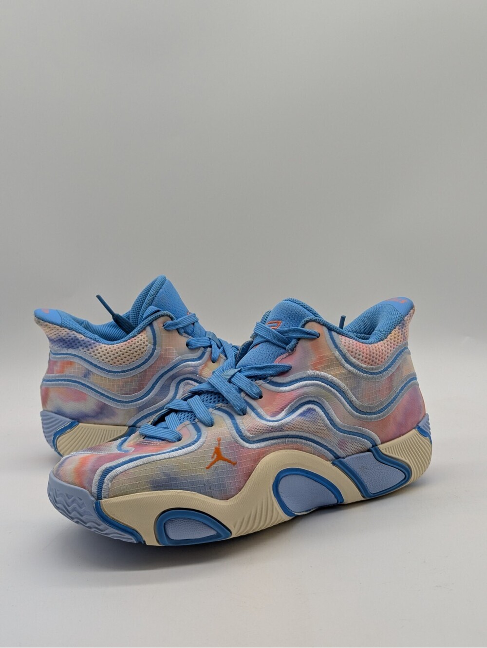 Nike Air Jordan Tatum 3 Tie-Dye Blue Kids Size 4Y / Womens 5.5 Shoes HF3136-400